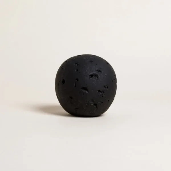 ESFERA DECO JHARI BLACK 12,5X10 CM