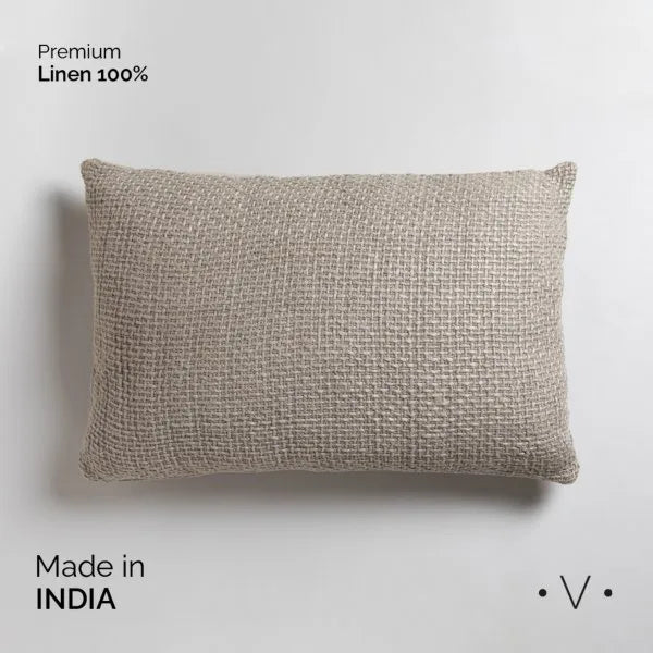 ALMOHADON LINNAN BEIGE 60X40 CM
