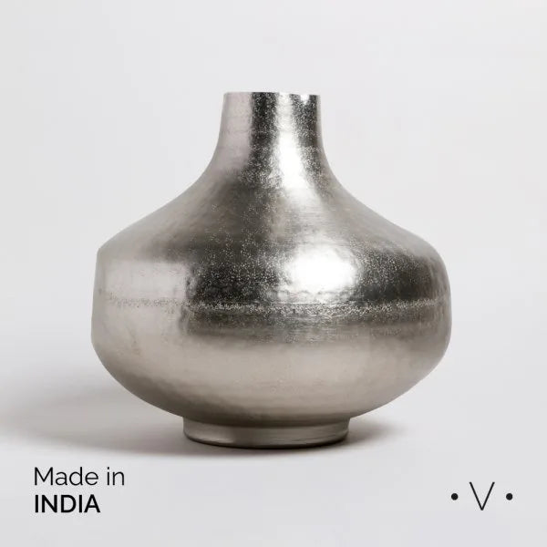 JARRON BHIMA PLATA 33X31,5 CM