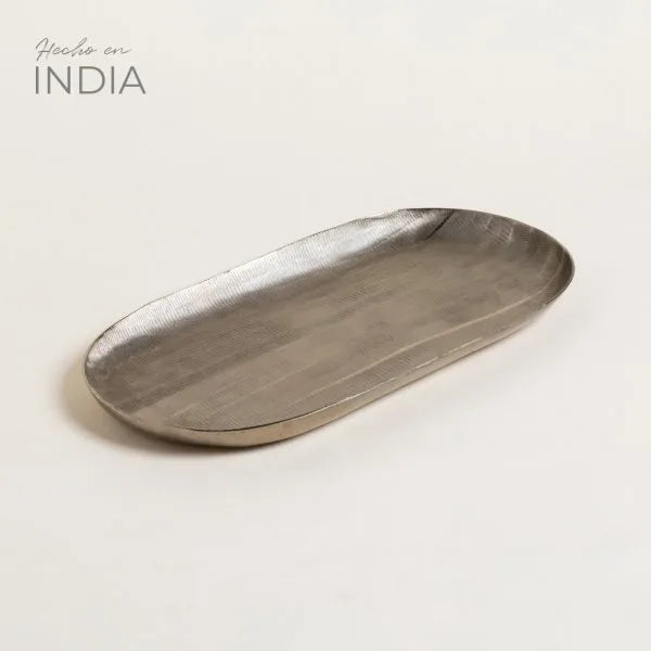 BANDEJA OVALADA RAIPUR 32X18 CM