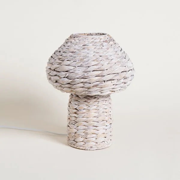 LAMPARA DE MESA MOOREA WHITE 31X24 CM